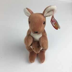 Ty Pouch Kangaroo Beanie Babies Collection 1996 Vintage